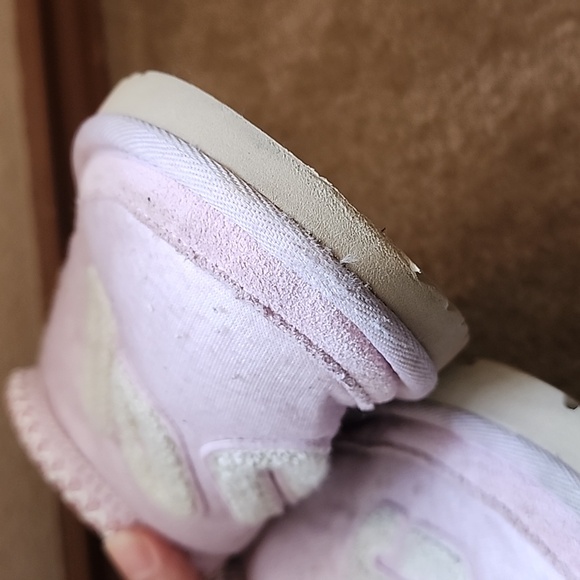 UGG Tasman Fur Jersey Cozy Slippers Pink Mist - Picture 6 of 16